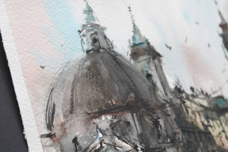 Original Impressionism Cities Painting by Maximilian Damico