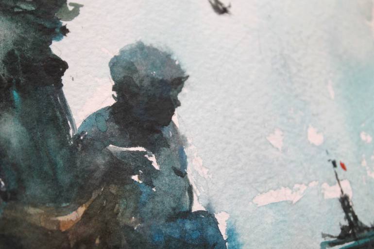 Original Impressionism Architecture Painting by Maximilian Damico