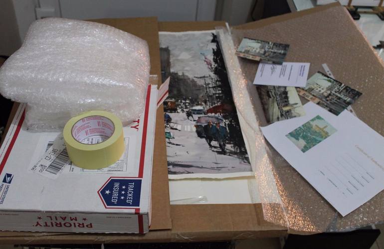 Original Impressionism Cities Painting by Maximilian Damico