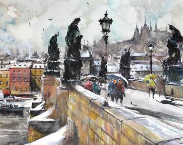 Prague Winter Scene thumb