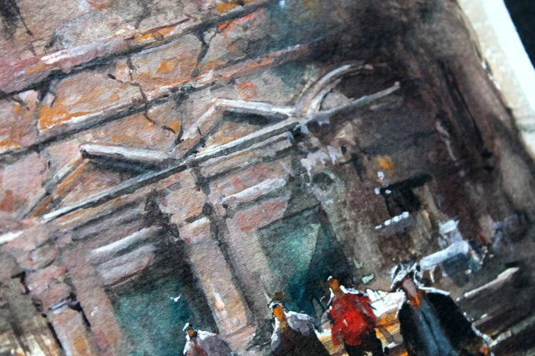 Original Realism Architecture Painting by Maximilian Damico