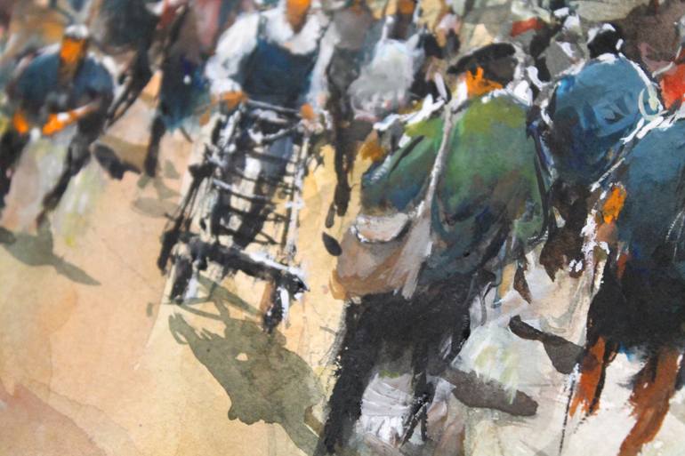 Original Impressionism Architecture Painting by Maximilian Damico