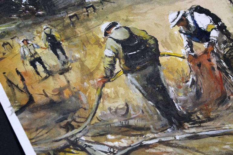 Original Realism Architecture Painting by Maximilian Damico