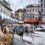 Colorful Market Place by maximilian damico