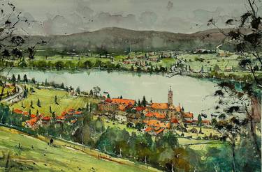 Original Landscape Paintings by maximilian damico