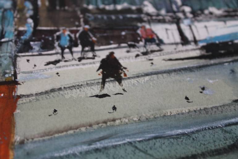 Original Figurative Landscape Painting by Maximilian Damico