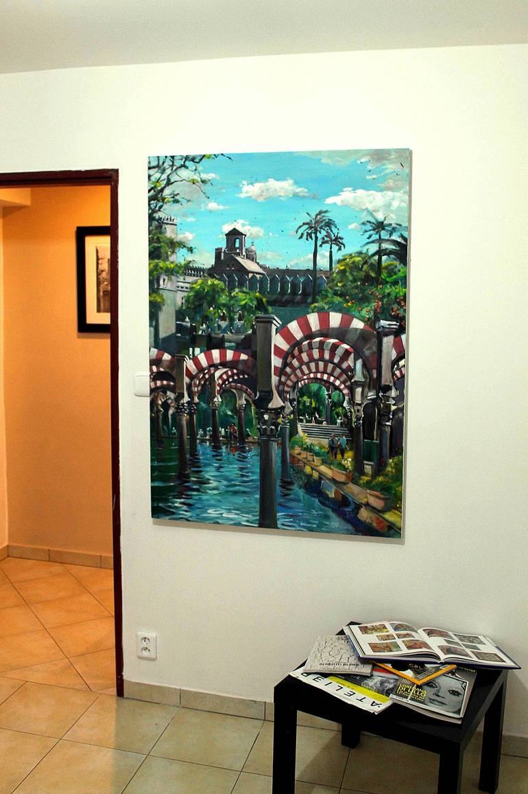 Original Figurative Landscape Painting by Maximilian Damico