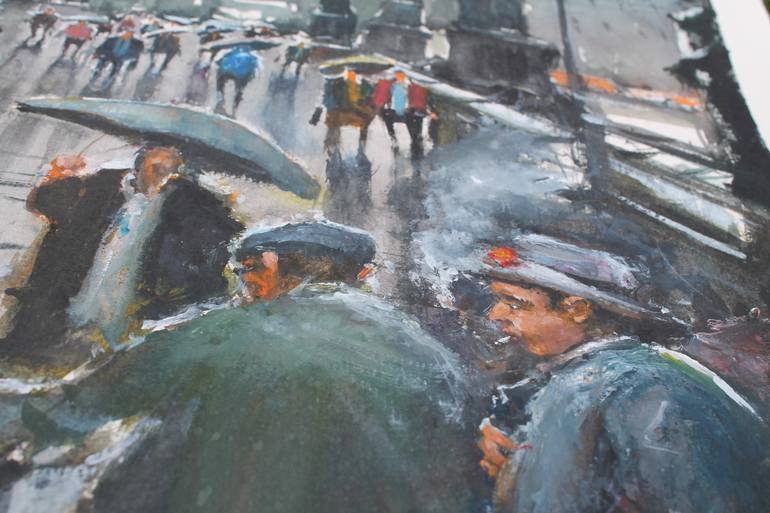 Original Figurative Landscape Painting by Maximilian Damico