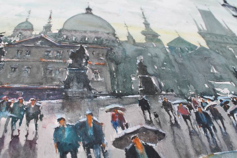 Original Figurative Landscape Painting by Maximilian Damico