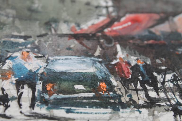 Original Figurative Cities Painting by Maximilian Damico