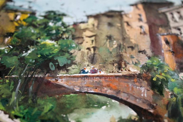 Original Figurative Landscape Painting by Maximilian Damico