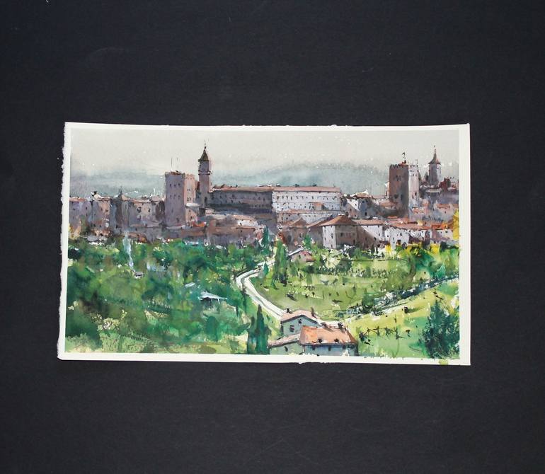 Original Landscape Painting by maximilian damico