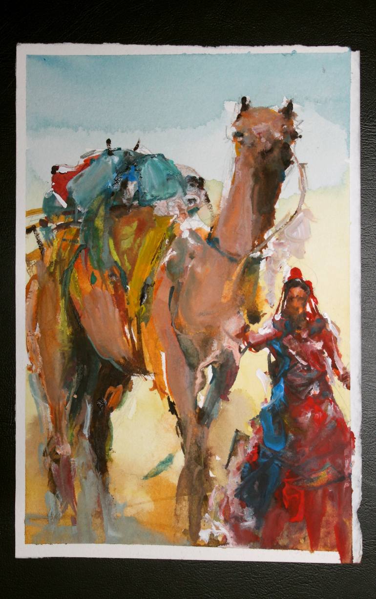 Original Figurative Landscape Painting by Maximilian Damico