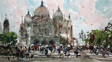 Print of Impressionism Cities Paintings by maximilian damico