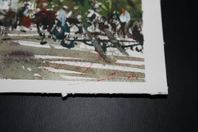 Original Impressionism Cities Painting by Maximilian Damico