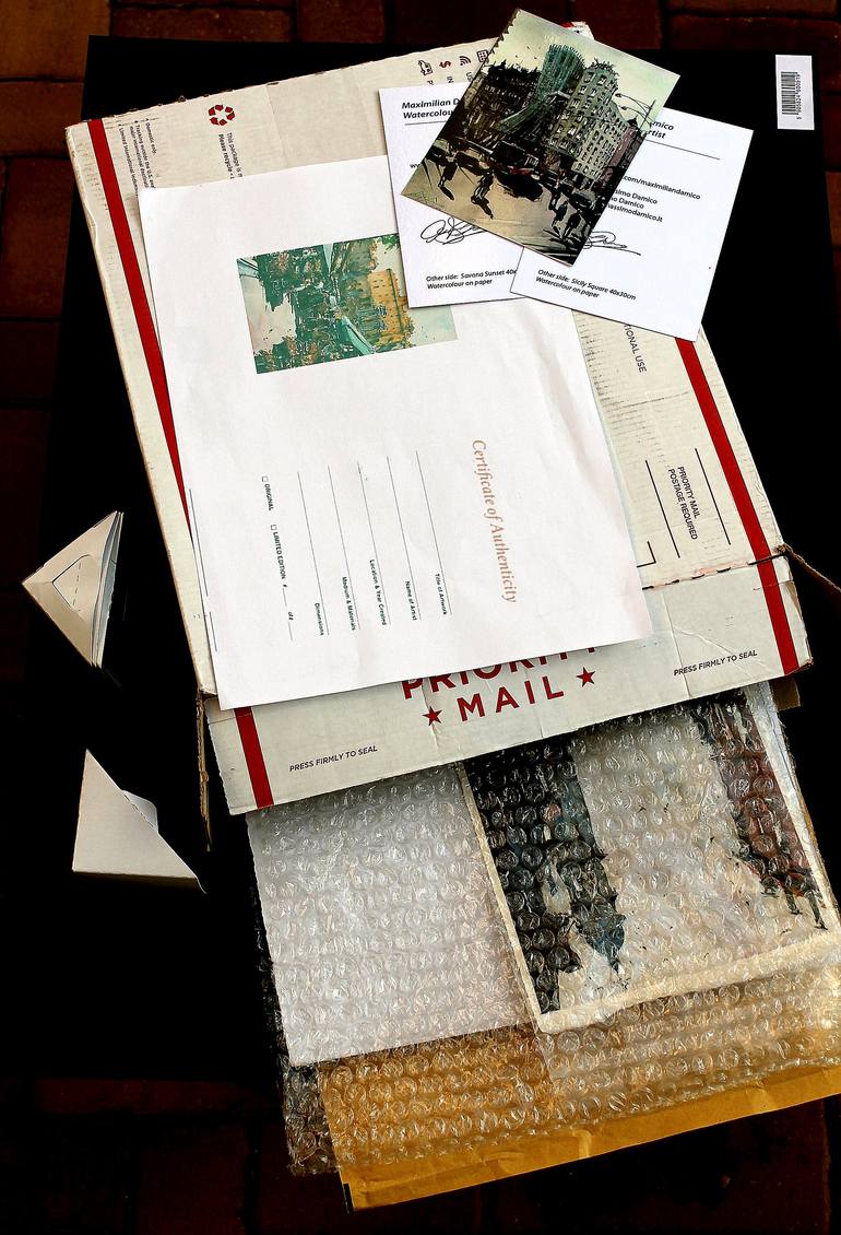 Original Impressionism Landscape Painting by Maximilian Damico