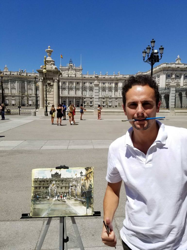 Original Realism Cities Painting by Maximilian Damico