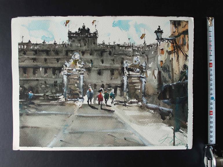 Original Realism Cities Painting by Maximilian Damico