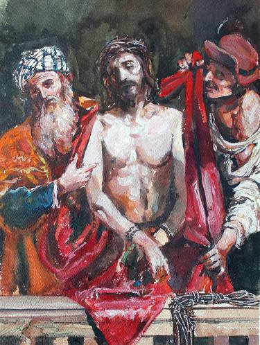 Original Impressionism Religion Paintings by maximilian damico