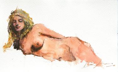 Original Nude Paintings by maximilian damico