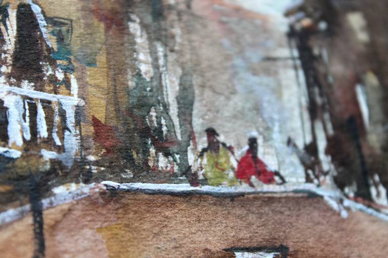 Original Impressionism Boat Painting by Maximilian Damico