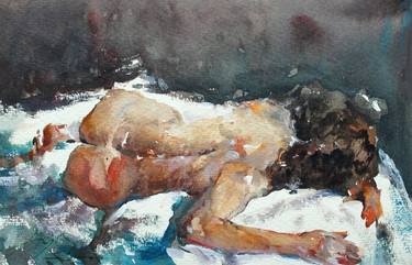 Original Nude Paintings by maximilian damico