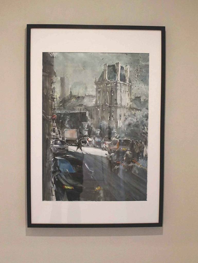 Original Impressionism Landscape Painting by Maximilian Damico