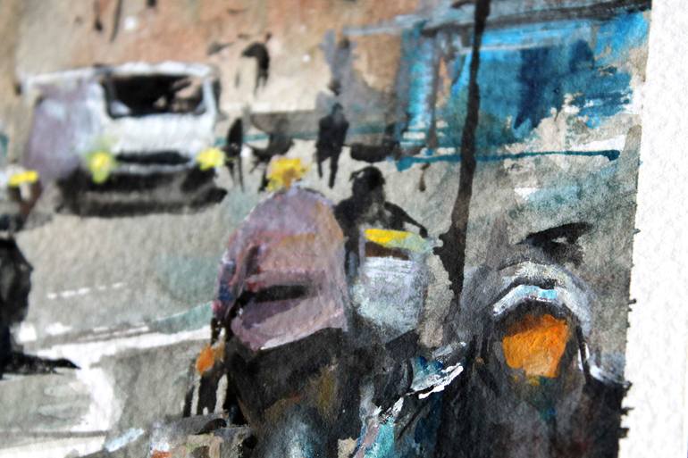 Original Impressionism Cities Painting by Maximilian Damico