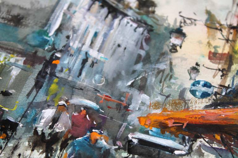 Original Impressionism Landscape Painting by Maximilian Damico