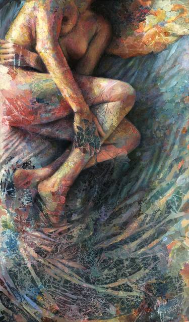 Original Realism Nude Paintings by David Agenjo