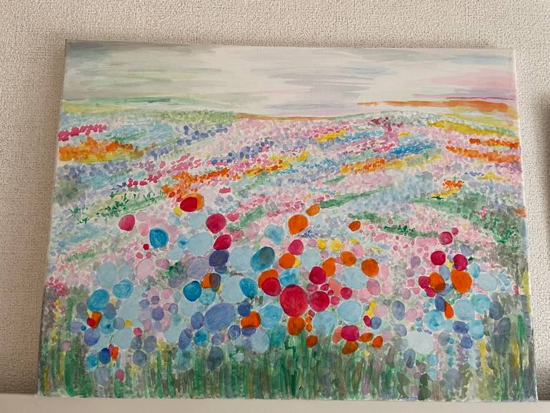 Original Abstract Painting by M M
