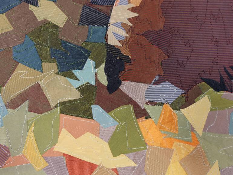 Original Abstract Nature Collage by Danuta Bronowicka-Owczarek