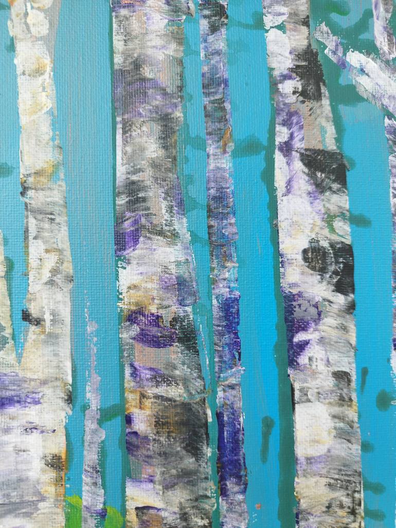 Original Contemporary Nature Painting by Danuta Bronowicka-Owczarek