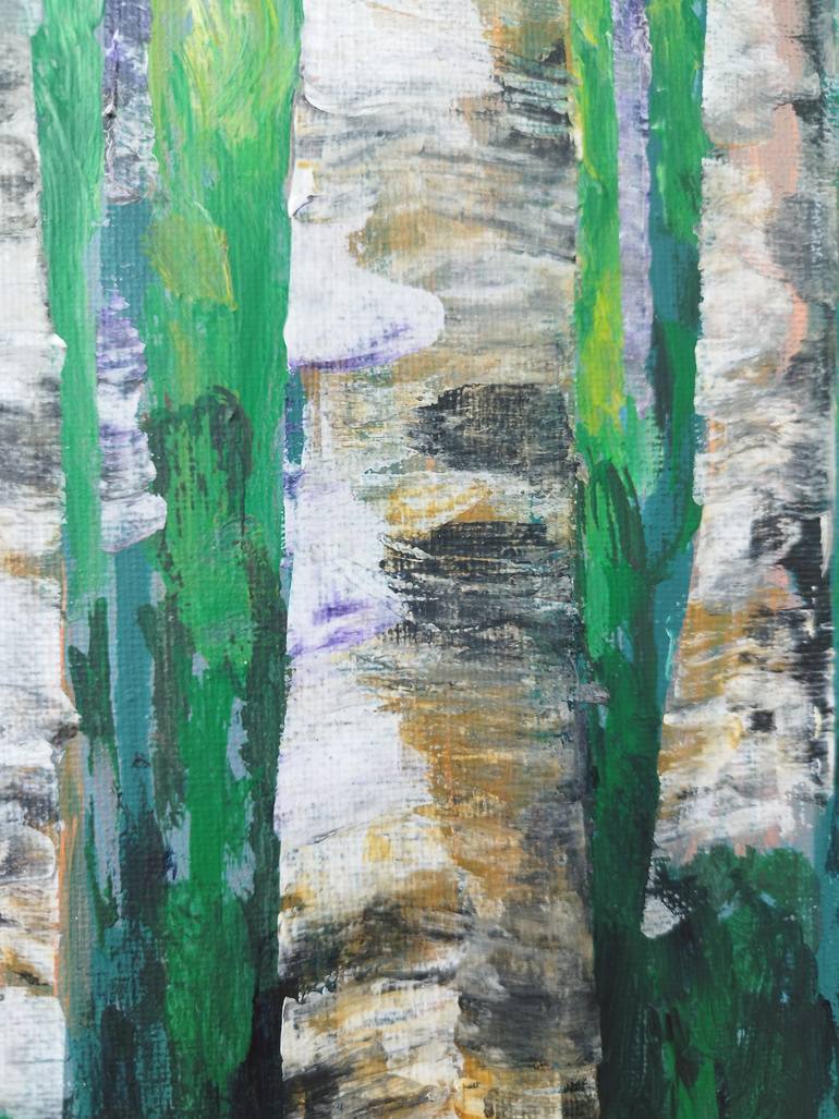 Original Contemporary Nature Painting by Danuta Bronowicka-Owczarek