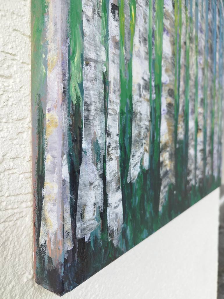 Original Contemporary Nature Painting by Danuta Bronowicka-Owczarek