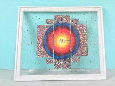 Original Contemporary Nature Mixed Media by Kaluram Tamang