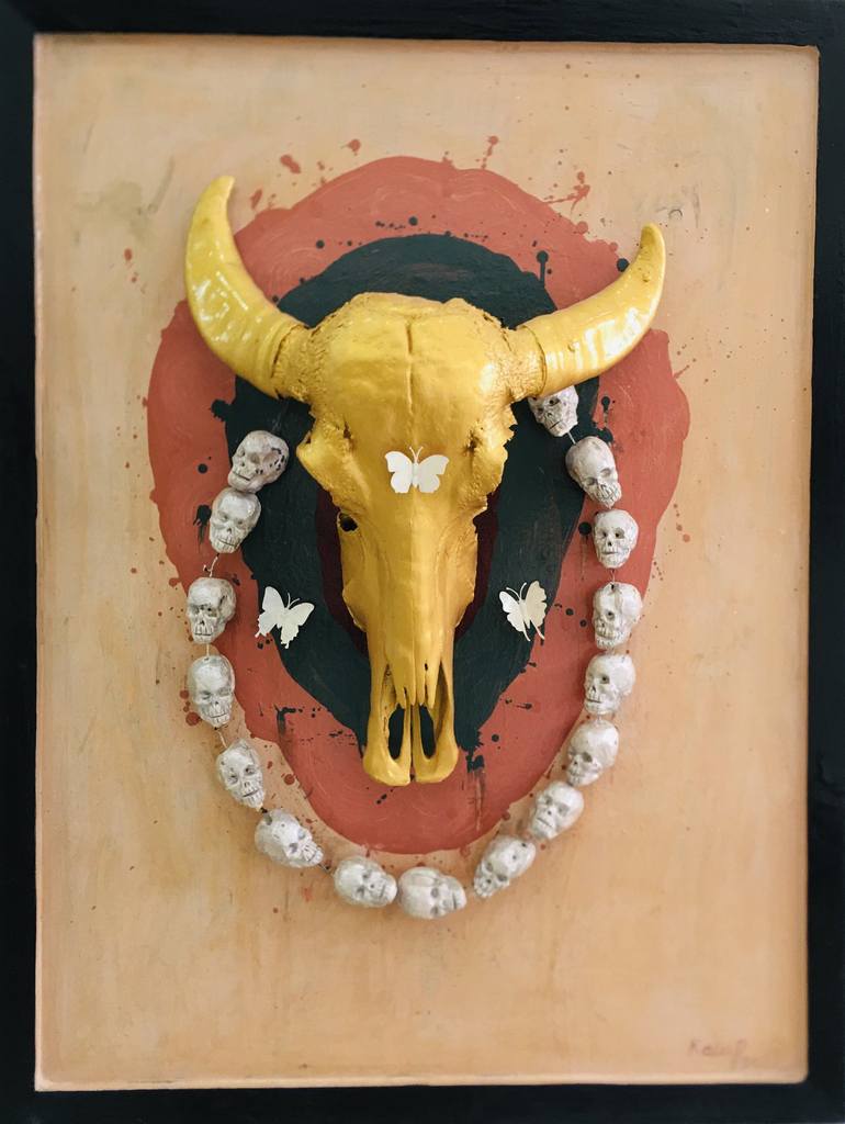 Print of Animal Sculpture by Kaluram Tamang
