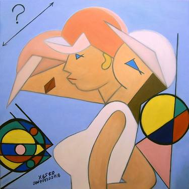 Print of Cubism People Paintings by  Xesko