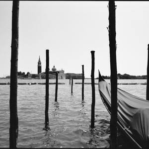 Bridge over Grand Canal, Venice, Italy - Silver Gelatin