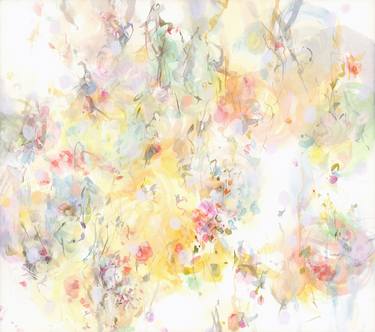 Original Impressionism Abstract Paintings by stephanie tuckwell