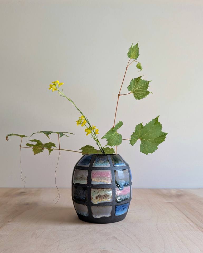 Original Contemporary Geometric Sculpture by Preeti Abraham