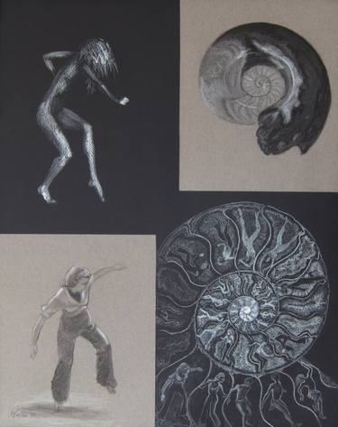 Print of Figurative Body Drawings by Andreea Dumez