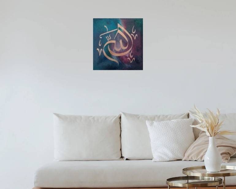 Original Abstract Calligraphy Painting by K R