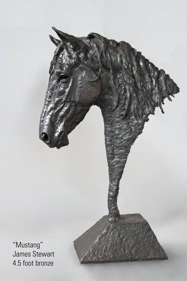 Original Horse Sculpture by James Stewart