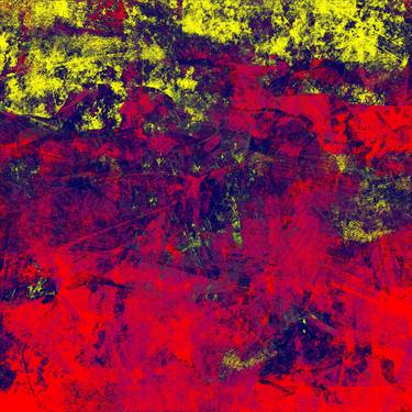 Print of Abstract Aerial Mixed Media by Chowdary V Arikatla