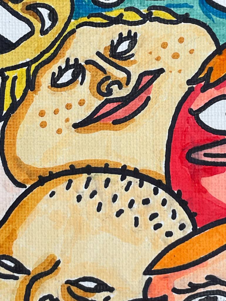 Original Illustration People Drawing by Samuele Tuveri