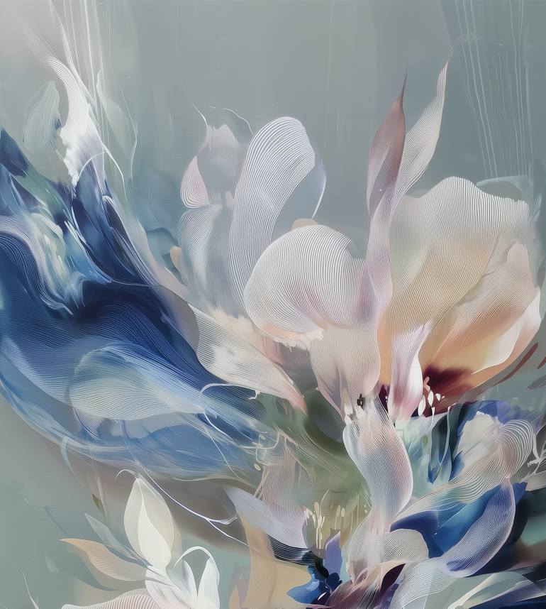 Original Abstract Expressionism Abstract Digital by Margarita Shatilina
