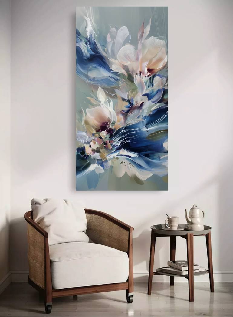 Original Abstract Expressionism Abstract Digital by Margarita Shatilina