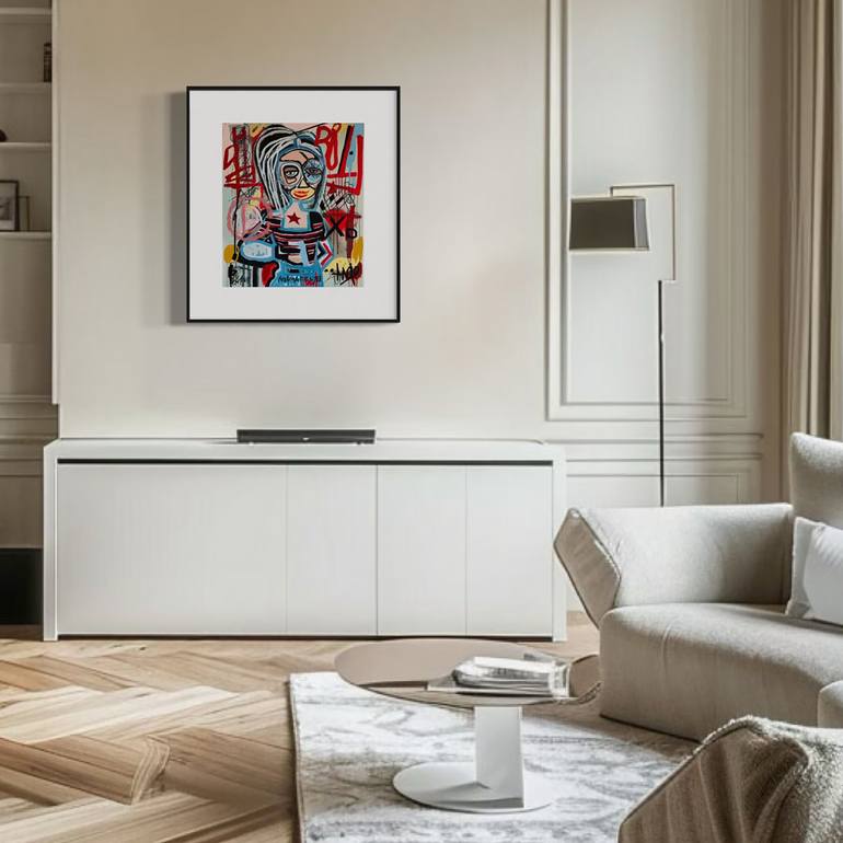 Original Pop Art Love Printmaking by Zvi Horesh