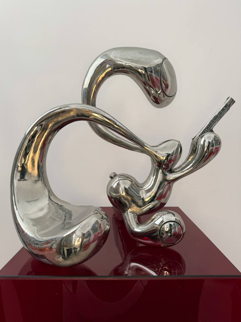 Original Pop Art Love Sculpture by Zvi Horesh